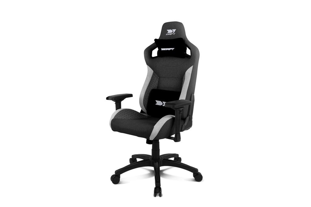 DR220 - Silla Gaming Tela, Blanco