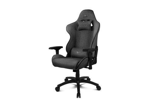 [DR190DG] DR190 - Silla Gaming Tela, Gris Oscuro