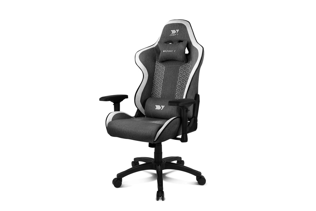 DR190 - Silla Gaming Tela, Blanco