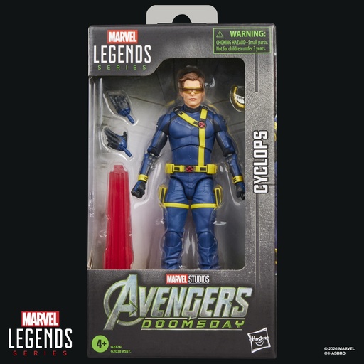 [G23745L00] Marvel Avengers Marvel Legends Series Cíclope Avengers Doomsday de Marvel Studios