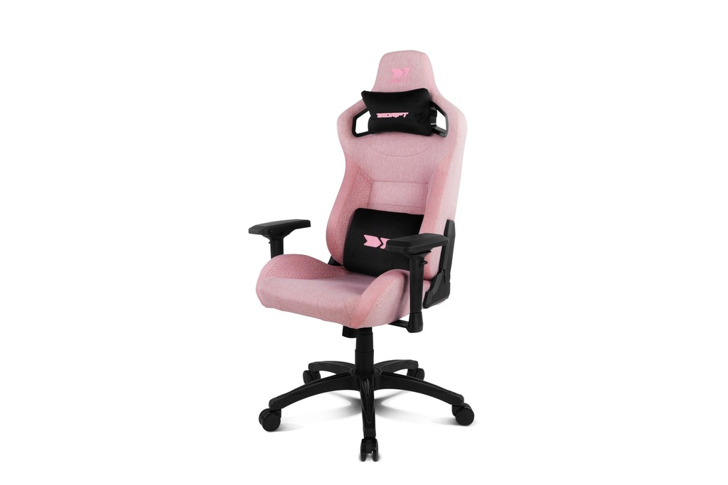 DR220 - Silla Gaming Tela, Rosa
