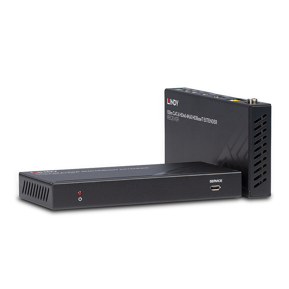 38217 extensor audio/video Transmisor y receptor de señales AV Negro