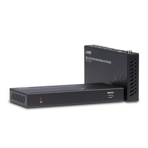 [38217] 38217 extensor audio/video Transmisor y receptor de señales AV Negro