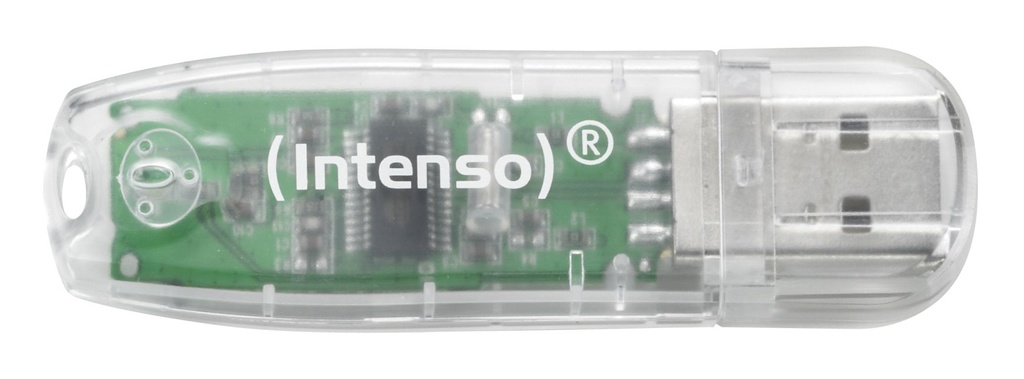 Rainbow Line unidad flash USB 32 GB USB tipo A 2.0 Transparente