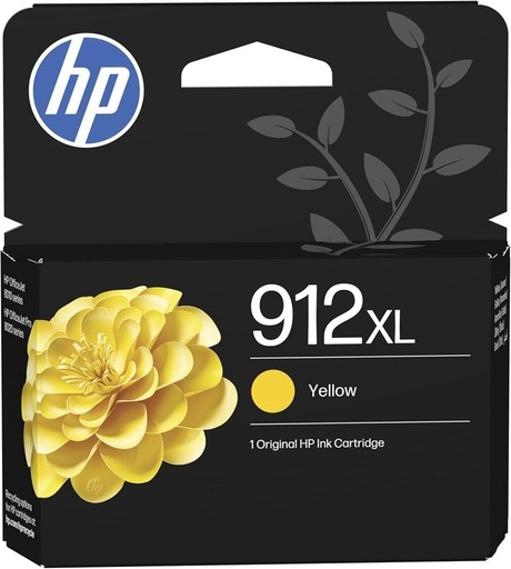CARTUCHO TINTA ORIGINAL HP 912XL AMARILLO 3YL83AE