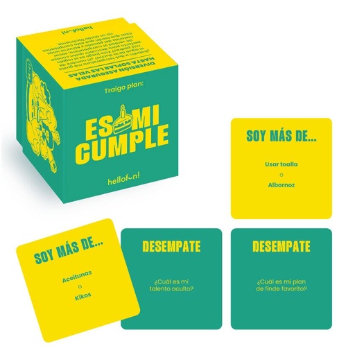 ES MI CUMPLE JUEGO DE MESA