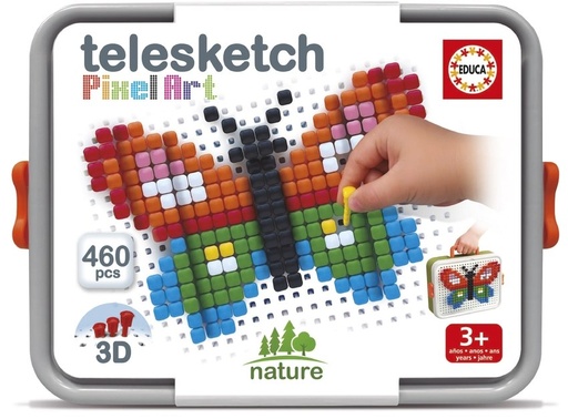 TELESKETCH PIXEL ART NATURE