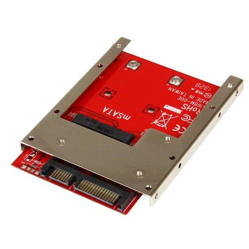 [SAT32MSAT257] Adaptador Conversor de SSD mSATA a SATA de 2,5 Pulgadas - Convertidor