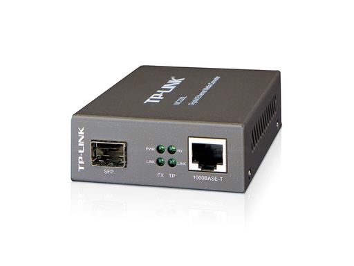 [MC220L V1] MC220L convertidor de medio 1000 Mbit/s Multimodo, Monomodo Negro