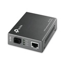 MC112CS convertidor de medio 1000 Mbit/s 1550 nm Negro