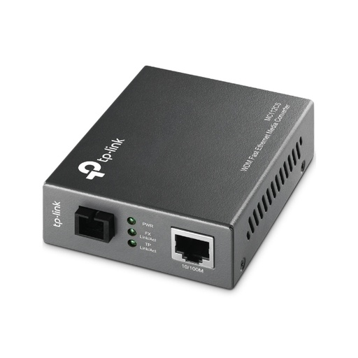 [MC112CS V1] MC112CS convertidor de medio 1000 Mbit/s 1550 nm Negro