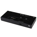 Switch Matricial HDMI de 2x2 con Conmutado Automático y Prioritario - Conmutador Matrix 1080p