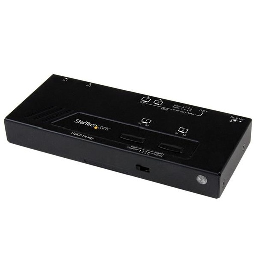 [VS222HDQ] Switch Matricial HDMI de 2x2 con Conmutado Automático y Prioritario - Conmutador Matrix 1080p