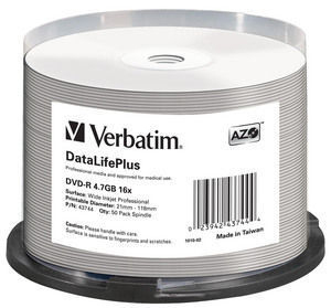 [43744] DataLifePlus 4,7 GB DVD-R 50 pieza(s)