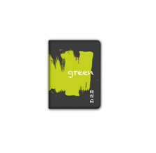 ZX011 funda para tablet 20,3 cm (8") Folio Negro, Verde