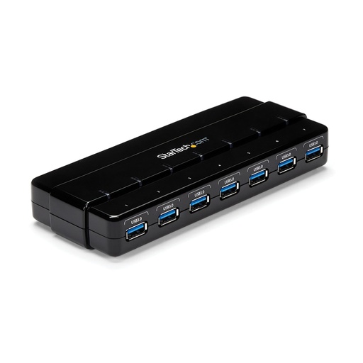 [ST7300USB3B] Concentrador Ladrón USB 3.0 de 7 Puertos - 5Gbps - Hub de Sobremesa