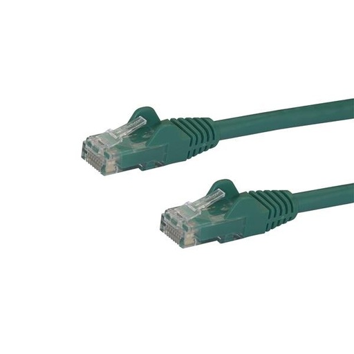 [N6PATC2MGN] Cable de 2m Verde de Red Gigabit Cat6 Ethernet RJ45 sin Enganche - Snagless