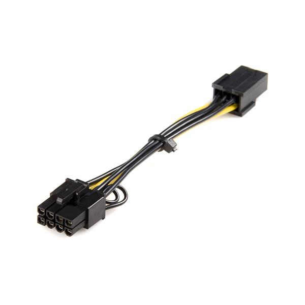 [PCIEX68ADAP] Cable adaptador de alimentación PCI Express de 6 pines a 8 pines