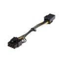 Cable adaptador de alimentación PCI Express de 6 pines a 8 pines