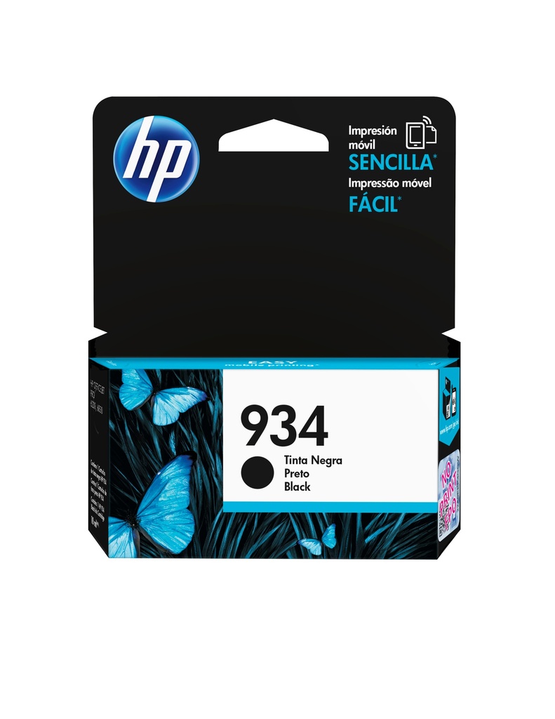 Cartucho de tinta original 934 negro