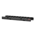 AR8602A accesorio de bastidor Panel de gestión de cables