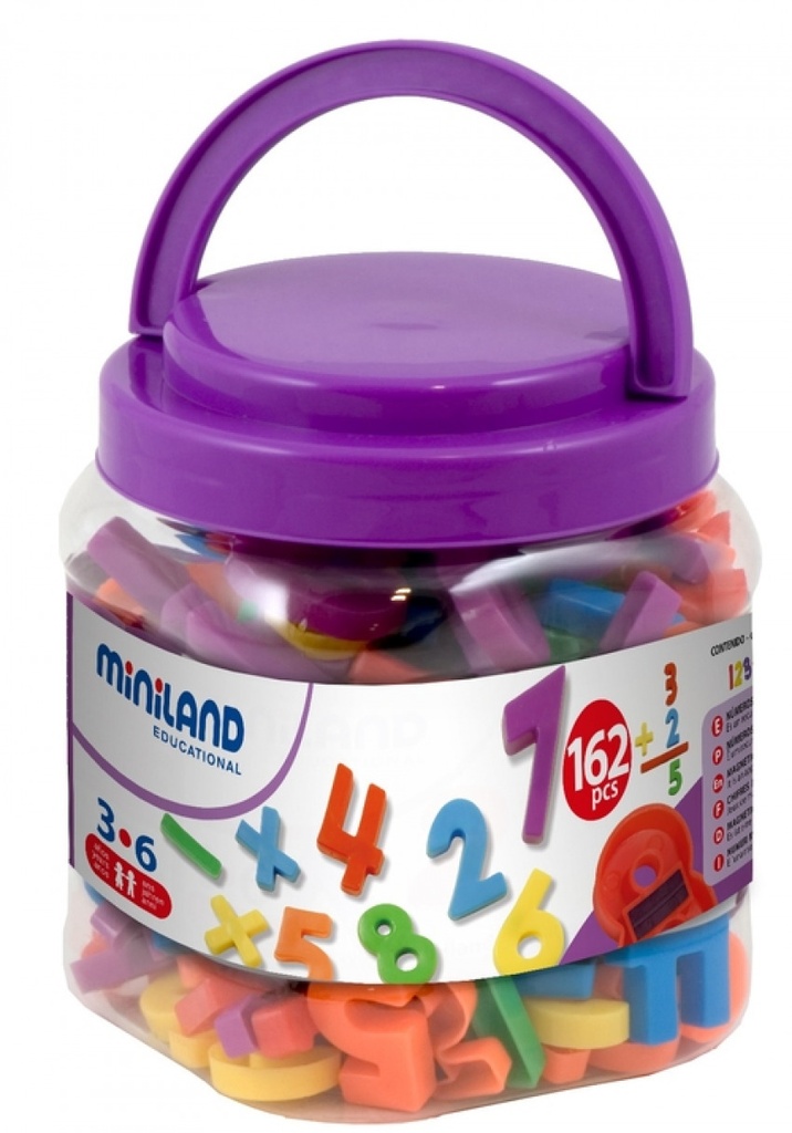 NUMEROS MAGNETICOS 162 PCS
