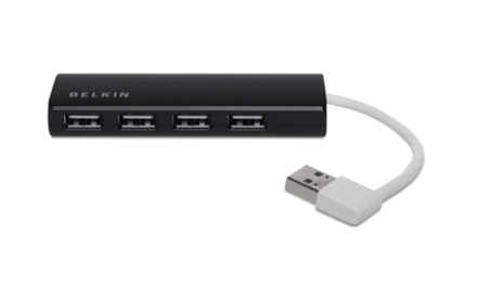 F4U042BT hub de interfaz 480 Mbit/s Negro