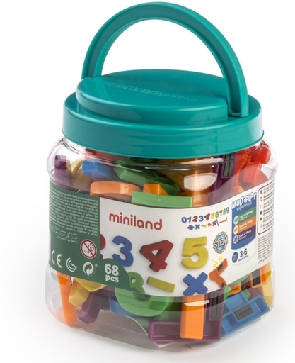 [97923] NUMEROS MAGNETICOS JUMBO 68 PIEZAS