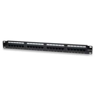 WPC-PAN-6U-24 panel de parcheo 1U