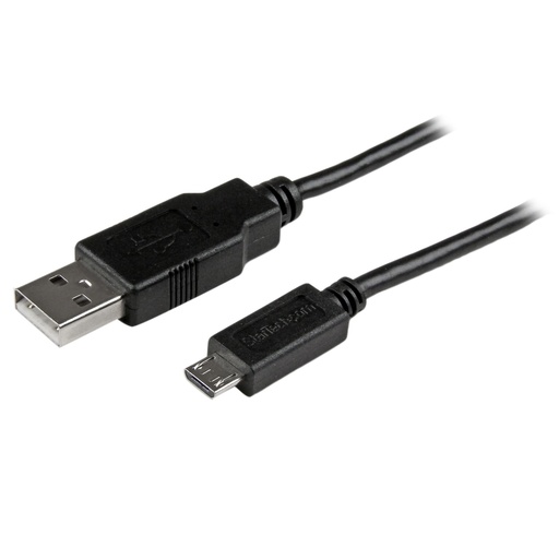 [USBAUB3MBK] Cable Largo de Carga y Sincronización Micro USB de 3m - M/M - 24AWG