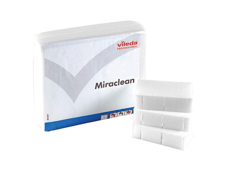 Miraclean esponja Rectangular Microfibra Blanco 12 pieza(s)