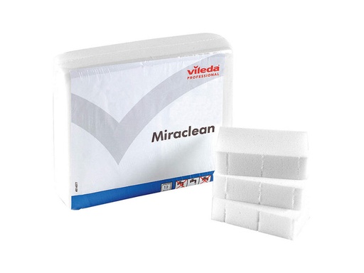 [102751] Miraclean esponja Rectangular Microfibra Blanco 12 pieza(s)