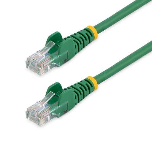 [45PAT2MGN] Cable de 2m Verde de Red Fast Ethernet Cat5e RJ45 sin Enganche - Cable Patch Snagless