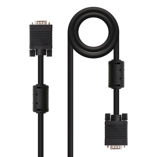 [10.15.0103] CABLE SVGA CON FERRITA HDB15/M-HDB15/M 3.0 M