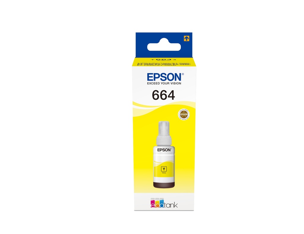 664 Ecotank Yellow ink bottle (70ml)
