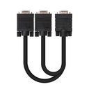 CABLE BIFURCADOR SVGA HDB15/M-2xHDB15/H 45 CM