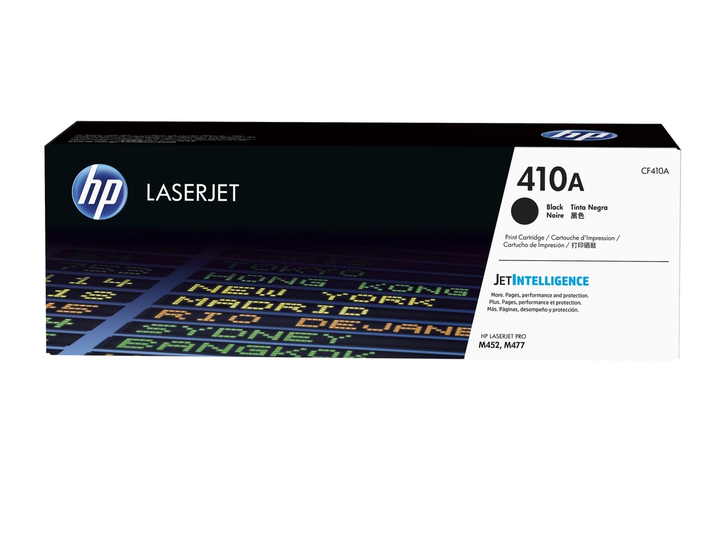 Cartucho de tóner original LaserJet 410A negro