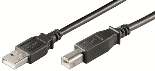 [EC1005] EC1005 cable USB USB 2.0 3 m USB A USB B Negro