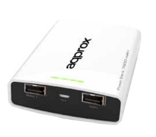 [APPPB78EVW] appPB78EVW 7800 mAh Negro, Blanco