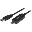 Cable de 1,8m de Transferencia de Datos USB 3.0 para Ordenadores Mac y Windows - Cable de Transferencia de Ficheros de PC