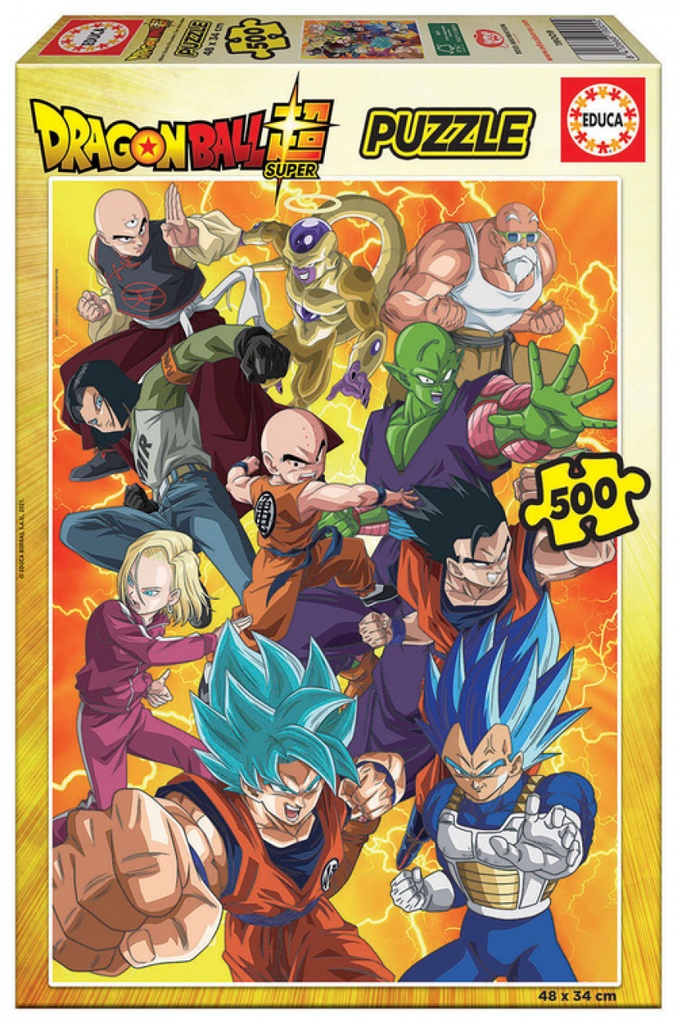 PUZZLE DRAGON BALL SUPER 500 PIEZAS