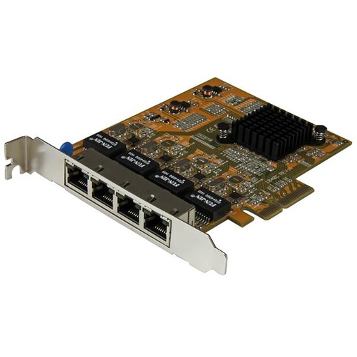 [ST1000SPEX43] Tarjeta de Red PCI Express Ethernet Gigabit con 4 Puertos RJ45