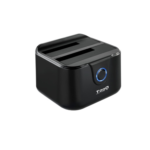 [TQDS-802B] DOCK STATION SATA 2.5/3.5 A USB 3.0 CLONE OTB NEGRO
