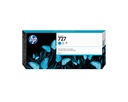 Cartucho de tinta DesignJet 727 cian de 300 ml
