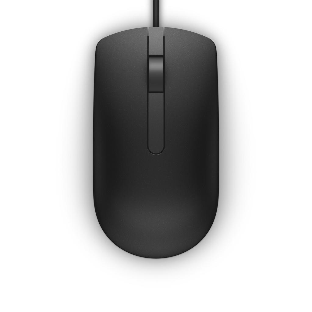 Ratón con cable - MS116 - negro - (RTL BOX)