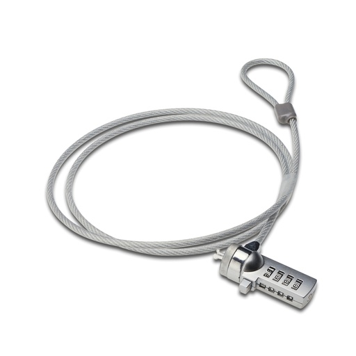 [EW1241] EW1241 cable antirrobo Plata 1,5 m