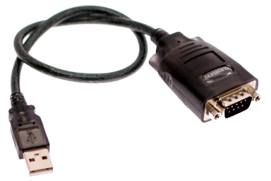 [EW1116] EW1116 cable de serie Negro 1,5 m USB 9 Sub-D