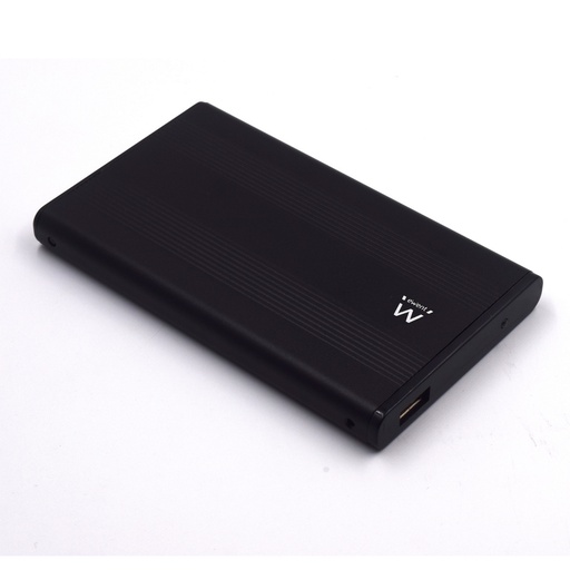 [EW7041] EW7041 caja para disco duro externo Negro 2.5" USB con suministro de corriente