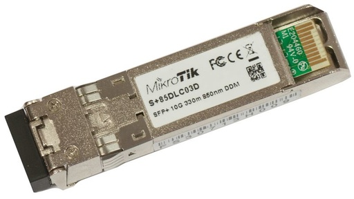 [S+85DLC03D] S+85DLC03D red modulo transceptor Fibra óptica 10000 Mbit/s SFP+ 850 nm