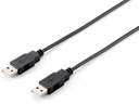 128870 Cable USB 2.0 A-A, 1,8 m , Negro